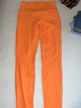 lululemon athletica Bright Orange Align Leggings